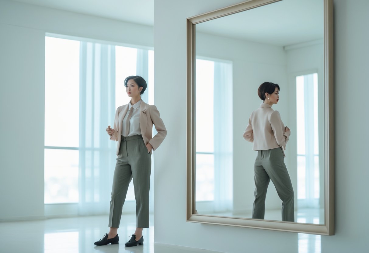 Faa styr paa outfit og din nye frisure med det rette spejl